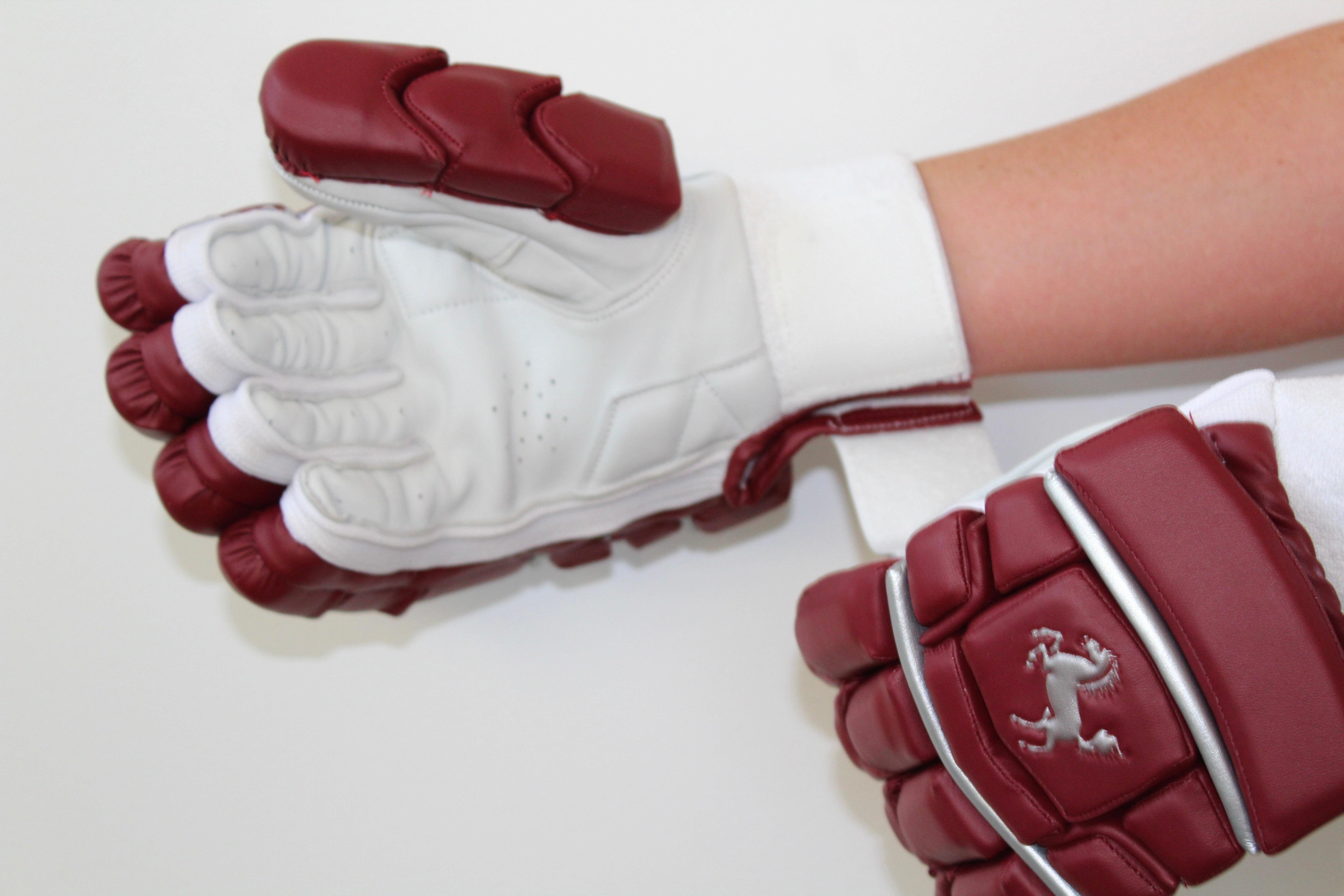 DARK HORSE BATTING GLOVES - MAROON COLOURED